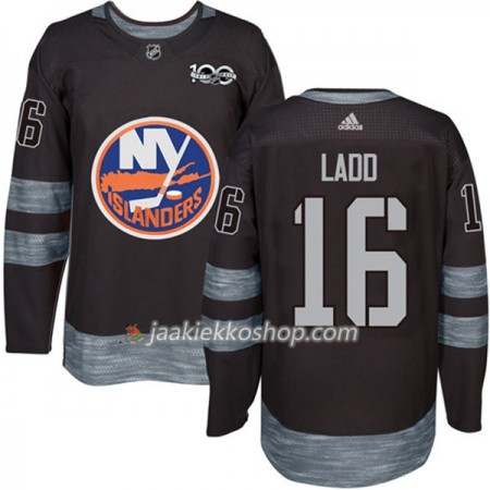 Miehille NHL New York Islanders Pelipaita Andrew Ladd 16 1917-2017 100th Anniversary Adidas Musta Authentic